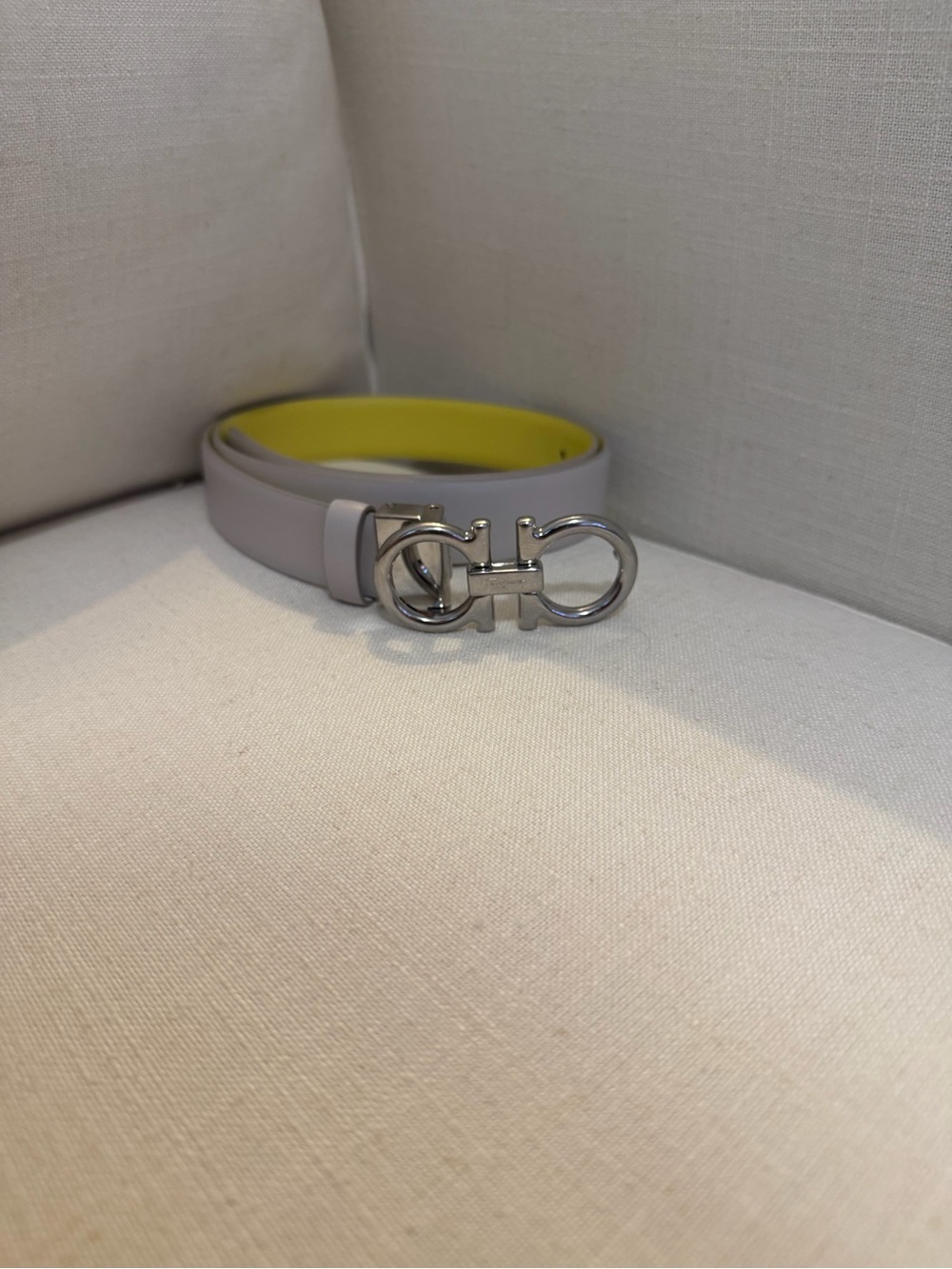 Ferragamo Gancini Reversible Belt